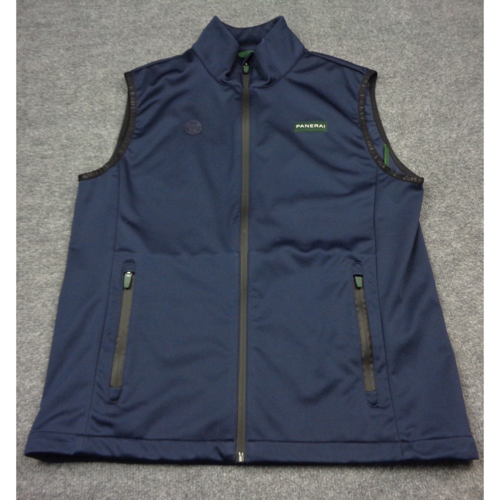 Panerai x North Sails Performance Vest Men L Navy Blue Classic Yachts Challenge
